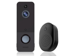 Campainha De Vídeo Sem Fio 720p, Campainha Inteligente Com Toque, Áudio Bidirecional, Armazenamento Em Nuvem Halinuia