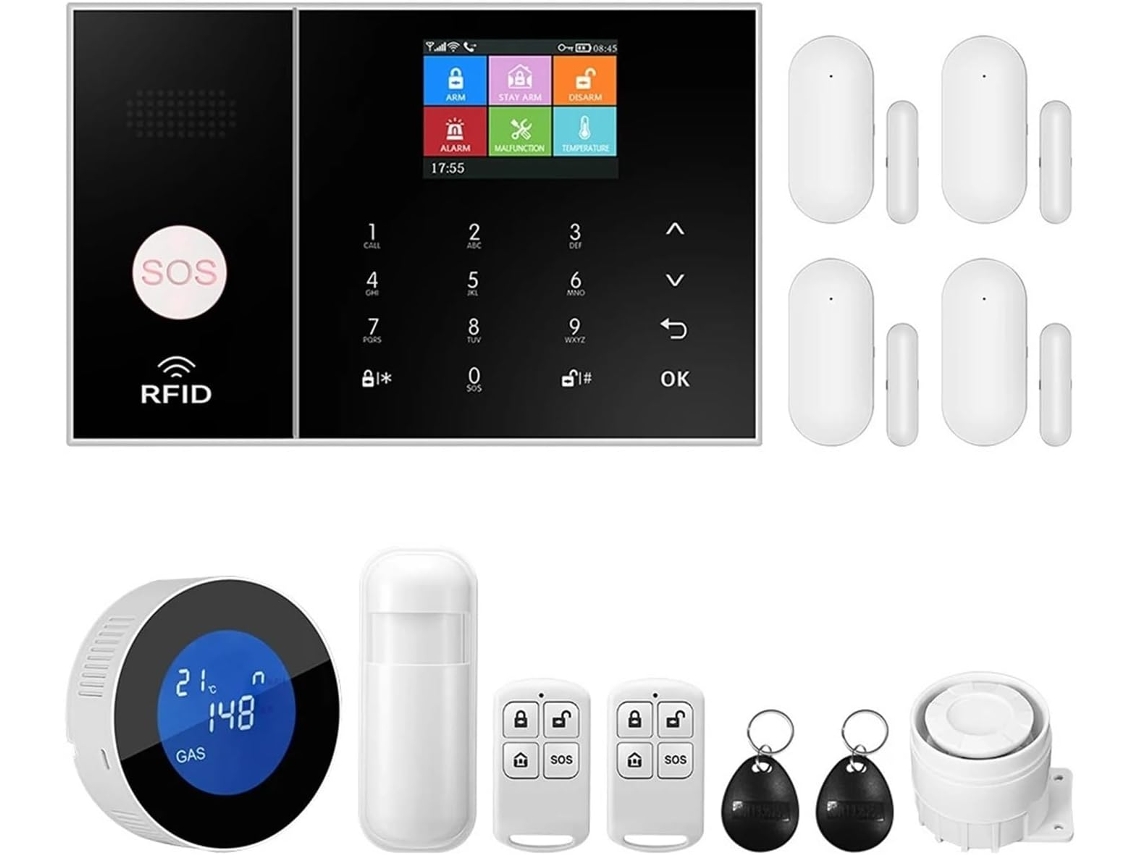 Systèmes Securité Domestique Système D'alarme De Wifi Para La Maison Et L'entreprise