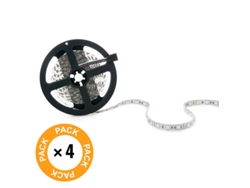 Pack 4 Tiras LED 72W 4200Lm 4200ºK 300 X SMD5050 12VDC IP65 x5M 40.000H [PL219012-PK4-AP] GREENICE