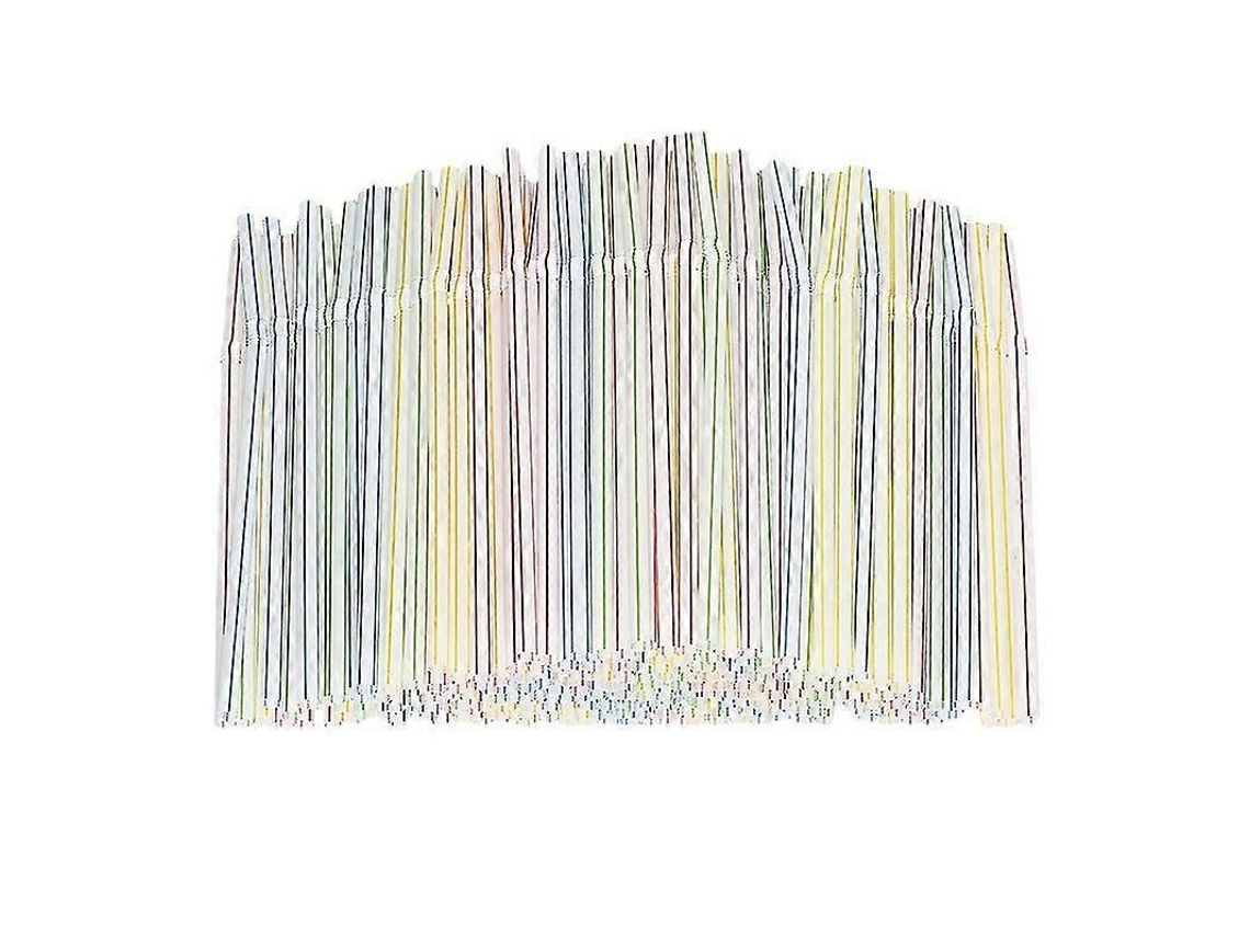 900 pajitas de plástico para fiestas, bares, licorerías y el hogar Rosewell