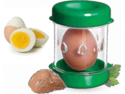 Pelador de huevos manual portátil que separa las cáscaras de huevos duros, máquina mágica para pelar huevos S2024121252 Rosewell