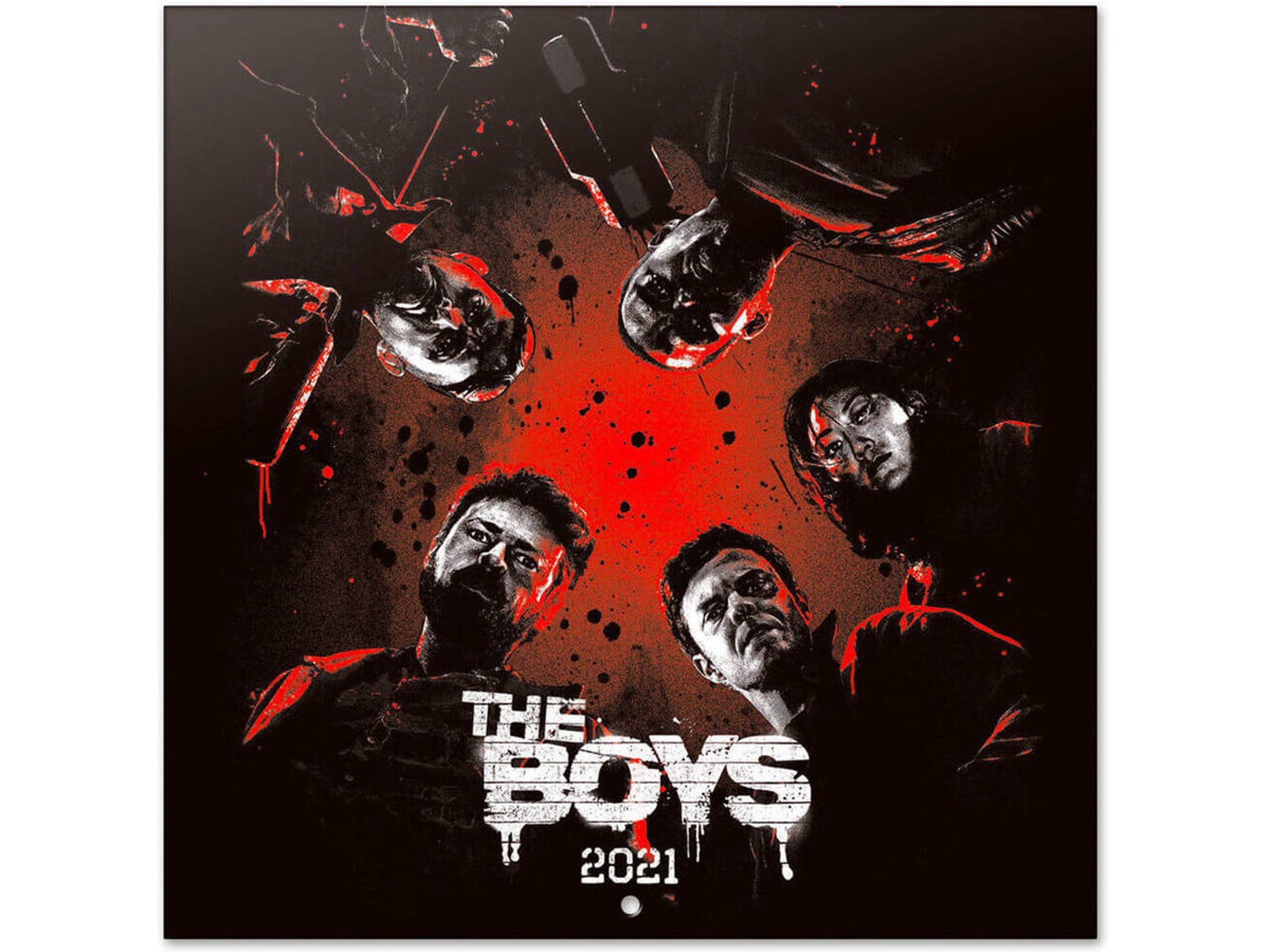 Calendario THE BOYS (2021 - 30 x 30 cm)