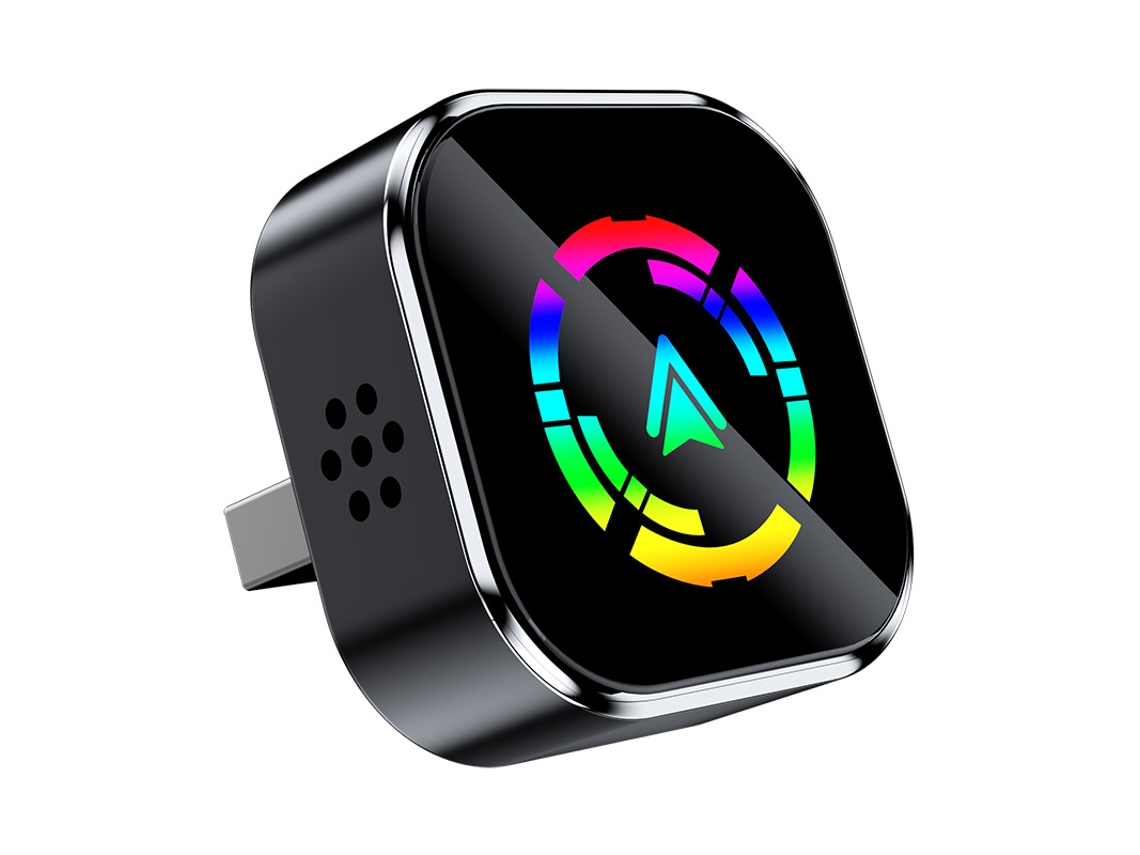 Dongle Usb Sem Fio Carplay 2 Em 1 Adaptador De Carro Android
