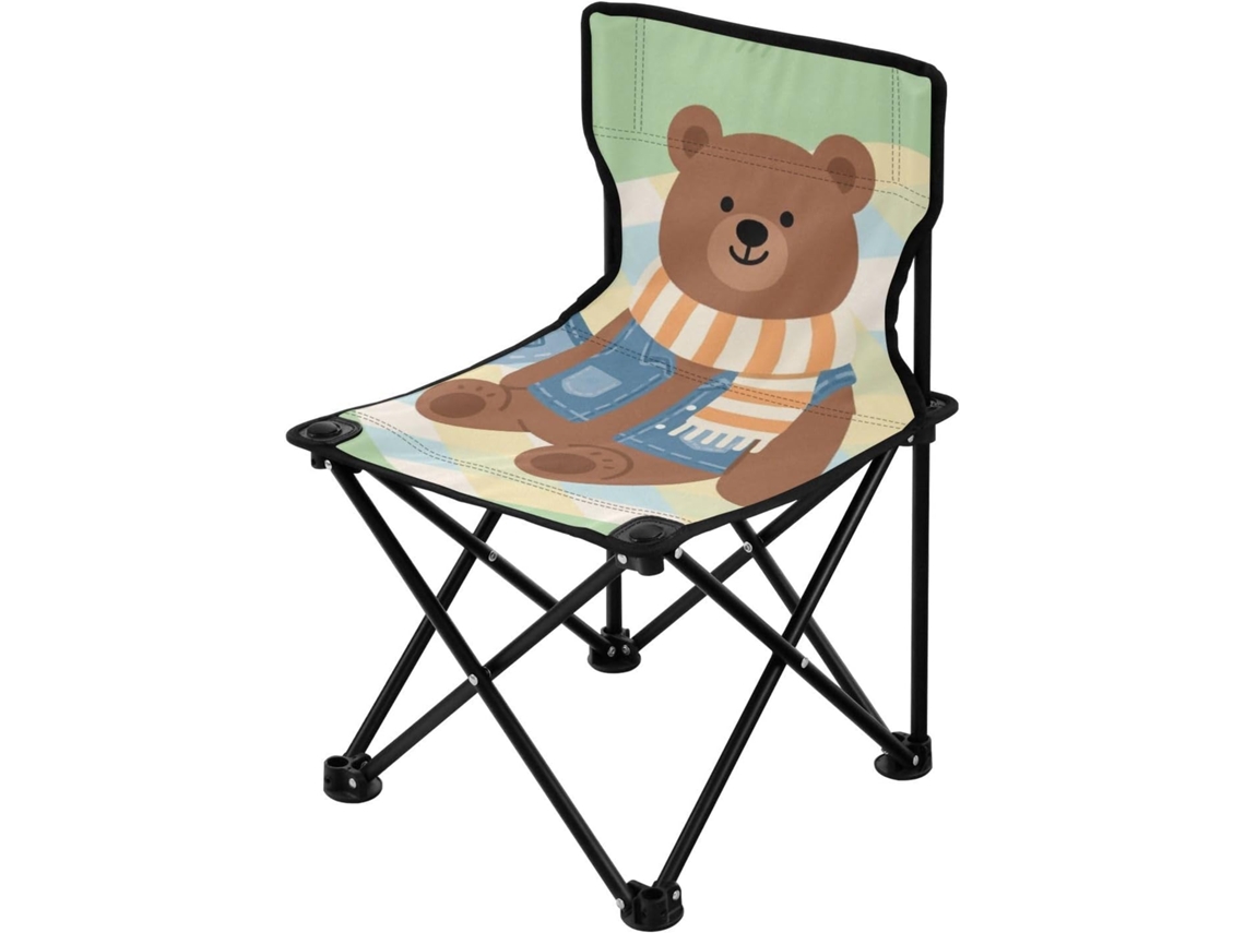 Silla De Camping Plegable Ultraligera Hierro Ligera Compacta Estable