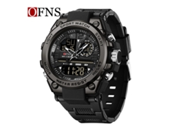 Reloj Electrónico (negro Para Hombre), Reloj Deportivo Impermeable Para Exteriores, Reloj Electrónico Luminoso Multifuncional.