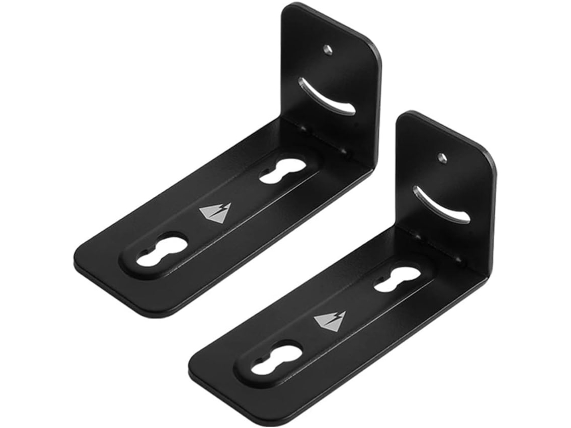 2 Soportes Universales Antideslizantes De Metal Para Barras De Sonido, Para Montaje En Pared.