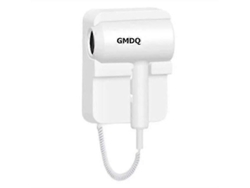Secador de pelo GOKOCO de 25-26 pulgadas y 1300 W para baño y hotel, potente, aire frío y caliente, 220 V, montaje en pared.