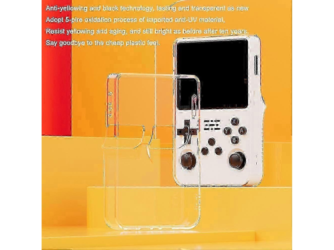 Funda protectora transparente para consola portátil. Nostalgia88