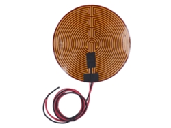 Película calefactora Pi de 220 mm de diámetro con calentamiento rápido de 180 W y 24 V para impresora 3D