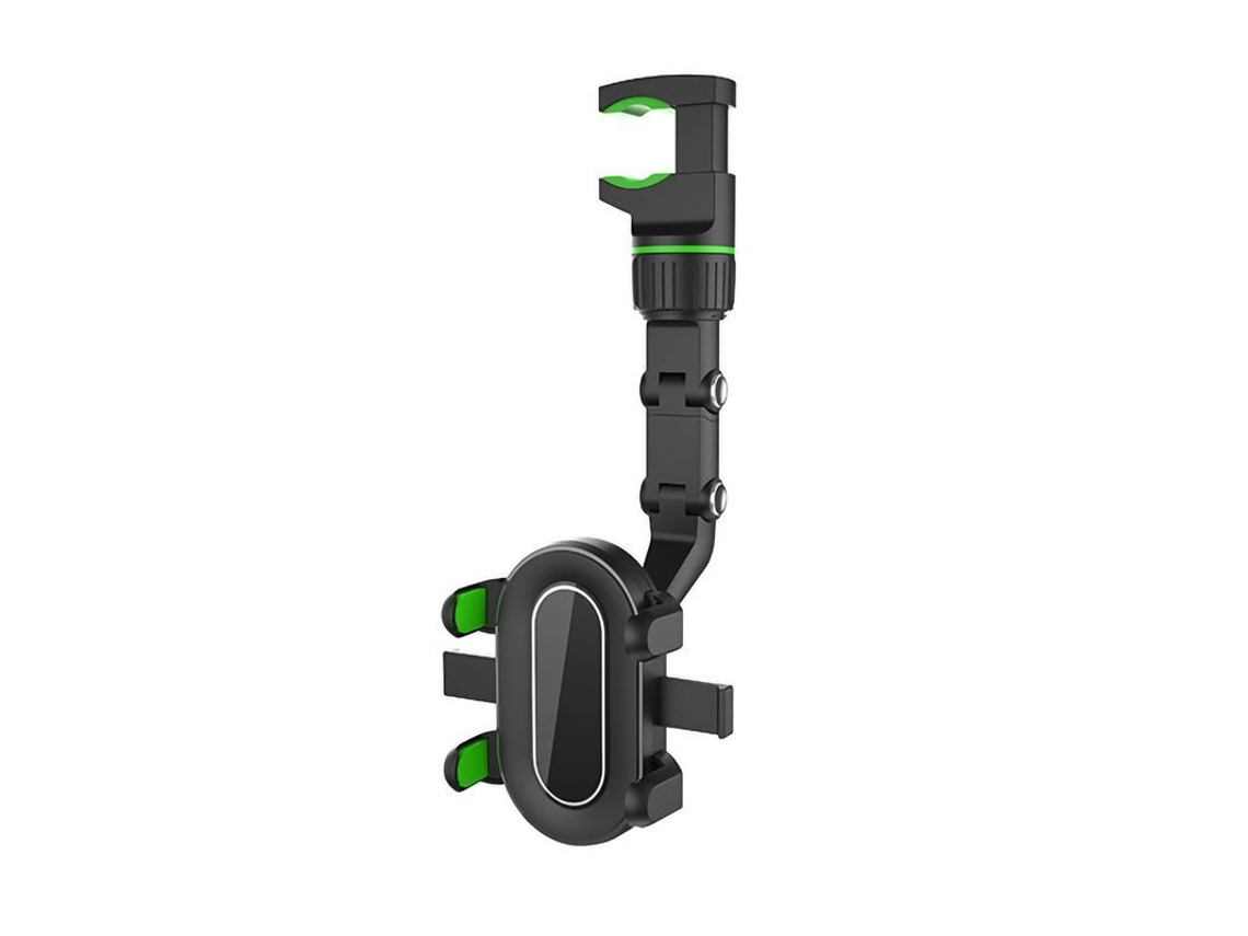 Soporte Multifuncional Universal Para Teléfono Móvil Para Espejo Retrovisor De Coche (verde)