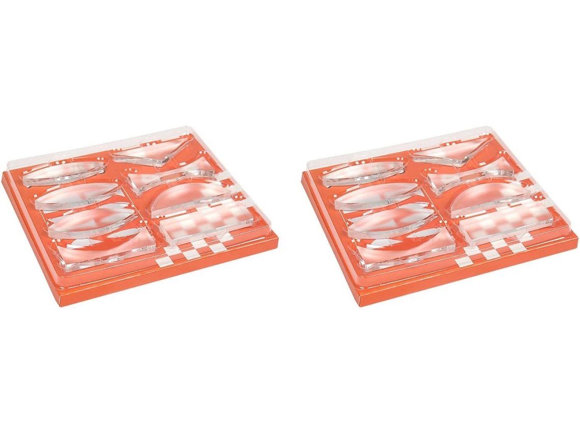 Kit De Experimentos De Óptica Geométrica 2x Kit De Lentes De Óptica De Refracción