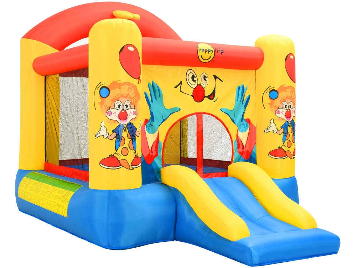 Happy Hop Castillo hinchable con tobogán 330x230x230 cm PVC