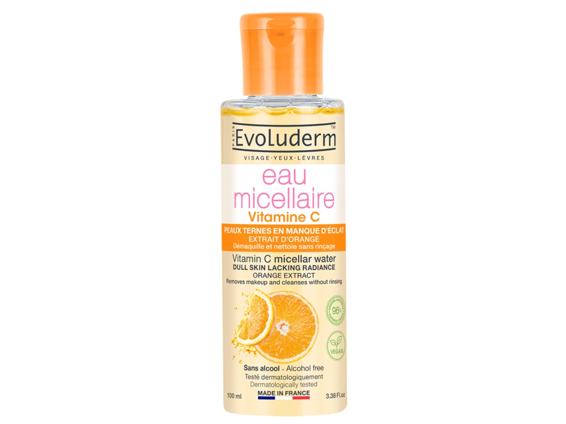 Agua micelar con vitamina C EVOLUDERM