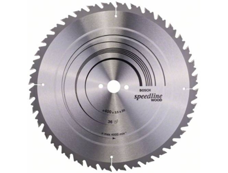 Disco de Sierra Circular BOSCH Speedline Madera 400x30x3.5 mm - 36