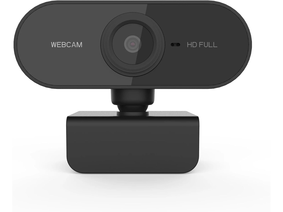 Cámara Web Full Hd 1080p Con Micrófono, Usb, Para Pc, Mac, Portátil,