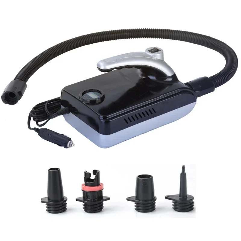 Bomba De Aire Eléctrica Para Sup (12 V, 20 Psi), Inflado Rápido, Con Pantalla Digital