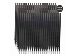 100 Bolígrafos De Gel Recargables Y Borrables Con Punta Fina De 0,5 Mm Para Uso En La Oficina O La Escuela.