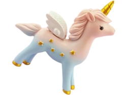 Figura Unicornio Resina Creativa Original Ideal Decoración Oficinas Resistente Hecha Perfecta Presentaciones