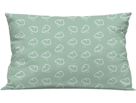 Colcha Infantil SOKIOS Nubecitas (70 x 140 - Poliéster - Verde)
