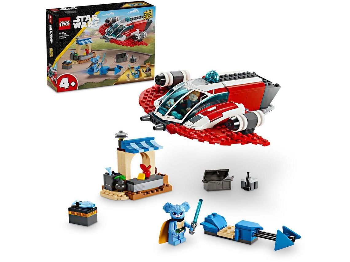 LEGO Star Wars: Young Jedi Adventures – A Crimson Firehawk™ (136 peças)