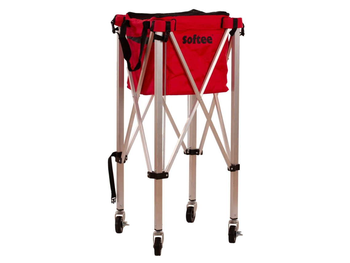 Carrito de pelotas de tenis y pádel Vibor A Rebounce, alta calidad y practicidad, Softee