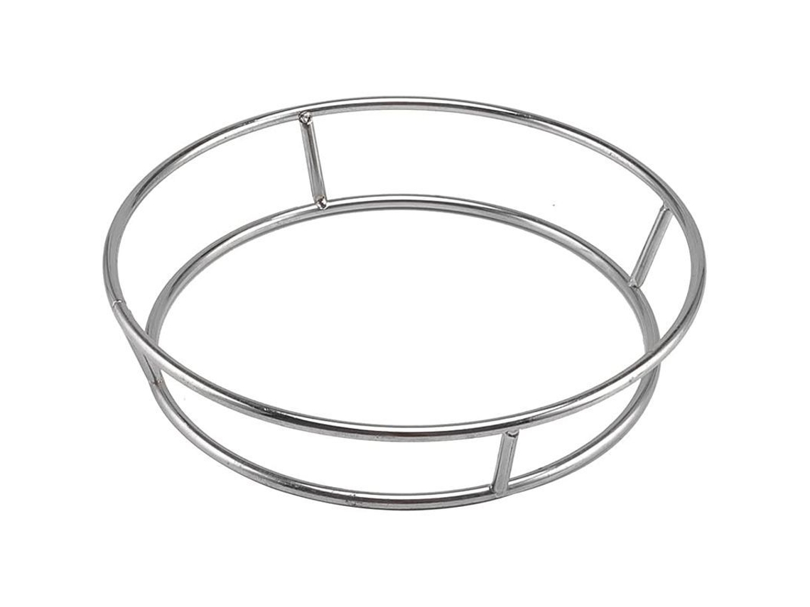 Anillo de acero inoxidable para wok, soporte estable para woks de fondo redondo, accesorio de cocina para el hogar y restaurantes.