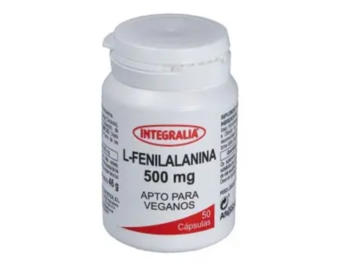 Complemento Alimentar INTEGRALIA L - Fenilalanina 500 Mg (50 Cápsulas)