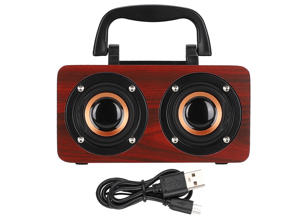Altavoz Bluetooth portátil inalámbrico USB FM