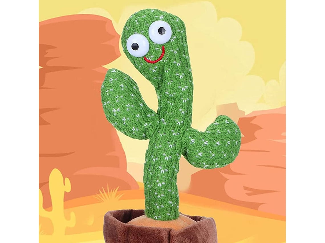 Peluche Interactivo KLACK Cactus Bailarin (Edad Minima: 0 meses)