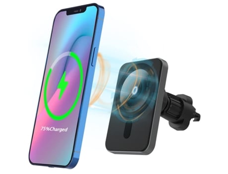 Cargador Carro Sem Mag para iPhone 12 Pro Max/12 Mini/12 Pro/12 YIZHOOD Negro