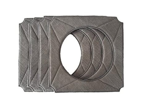 Almohadillas de limpieza de microfibra para Ecovacs Winbot W950, almohadilla de tela para limpieza de ventanas, Robot, 4 piezas