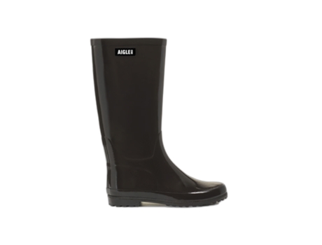 Botas de Mujer AIGLE Lluvia Eliosa Marrón (40)