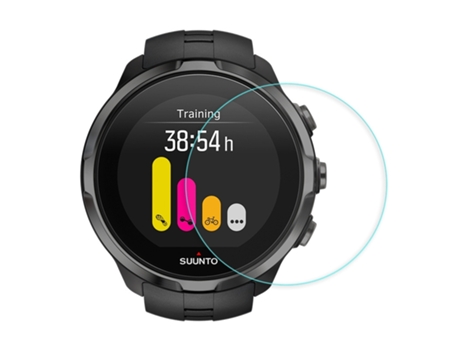 Smartwatch Película de vidrio templado 2.5D de 0,26 mm para SUUNTO 9