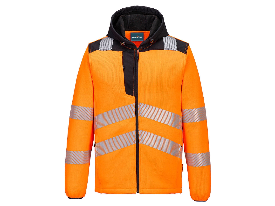Velo técnico de alta visibilidad amarillo/negro / XXL