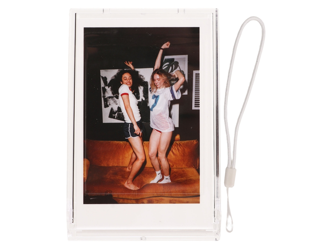Caja De Almacenamiento Para Fotos De Cámara Instantánea De 3 Pulgadas Con Cuerda Transparente Para Tarjetas Y Recuerdos