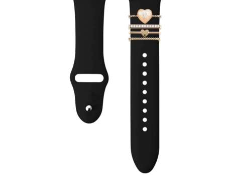Correa Amazfit Gtr 3 Pulsera con Adorno Cristal Negro