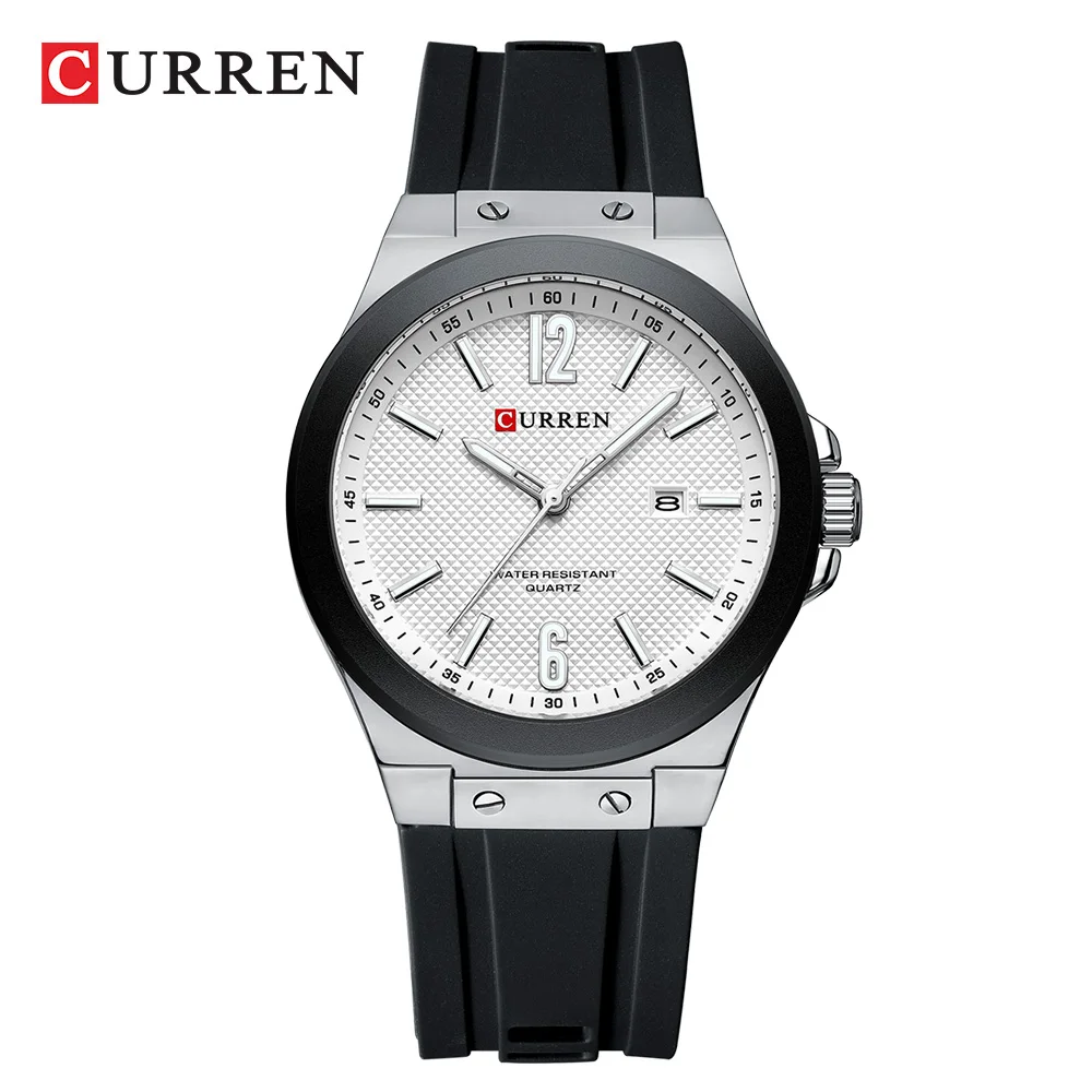 Reloj Deportivo De Silicona Para Hombre, Reloj De Pulsera Militar Para Hombre, Cronógrafo.
