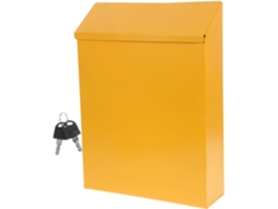 Buzón Decorativo De Hierro Con Sugerencias (amarillo)