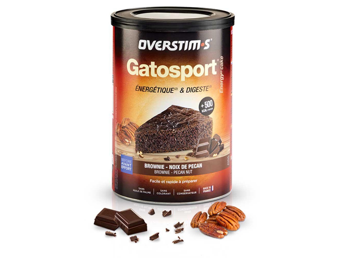 Complemento Alimentar OVERSTIMS Overstims Gatosport 400Gr Brownie