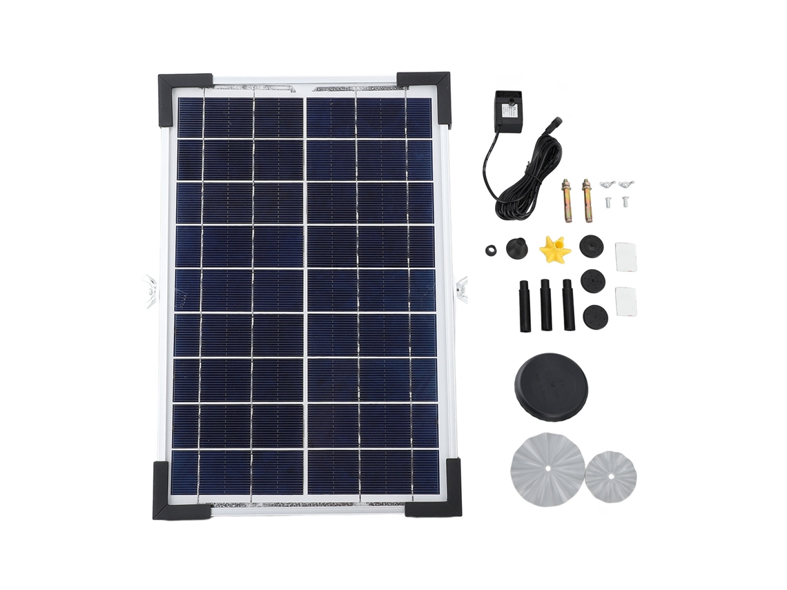 Bomba de agua solar de 150 cm de elevación y 200 l/h de caudal
