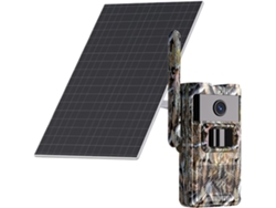 Caméra Faune Sauvage De Chasse À Énergie Solaire 4g 2k, Imágenes 14mp, Vision Nocturne Ir, Étanche