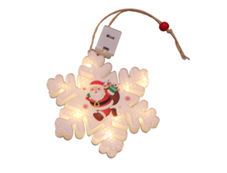 Luz de Navidad colgante, adornos colgantes LED de Navidad Luz de Navidad para adornos de árbol de Navidad decoración de fiesta de vacaciones, estil...