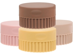 Conjunto De 4 Recipientes De Silicone Multifuncionais Para Viagem, Ideais Para Cremes.