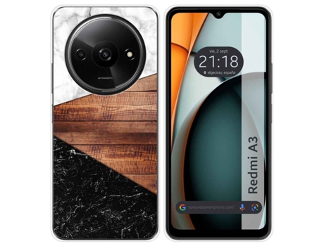Funda para Xiaomi Redmi A3 TUMUNDOSMARTPHONE Silicona Multicolor
