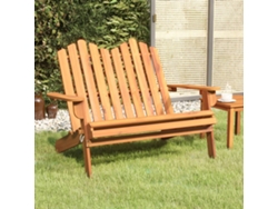 Lovely Home Banco de Jardín Adirondack 126 Cm Madera de Acacia Maciza
