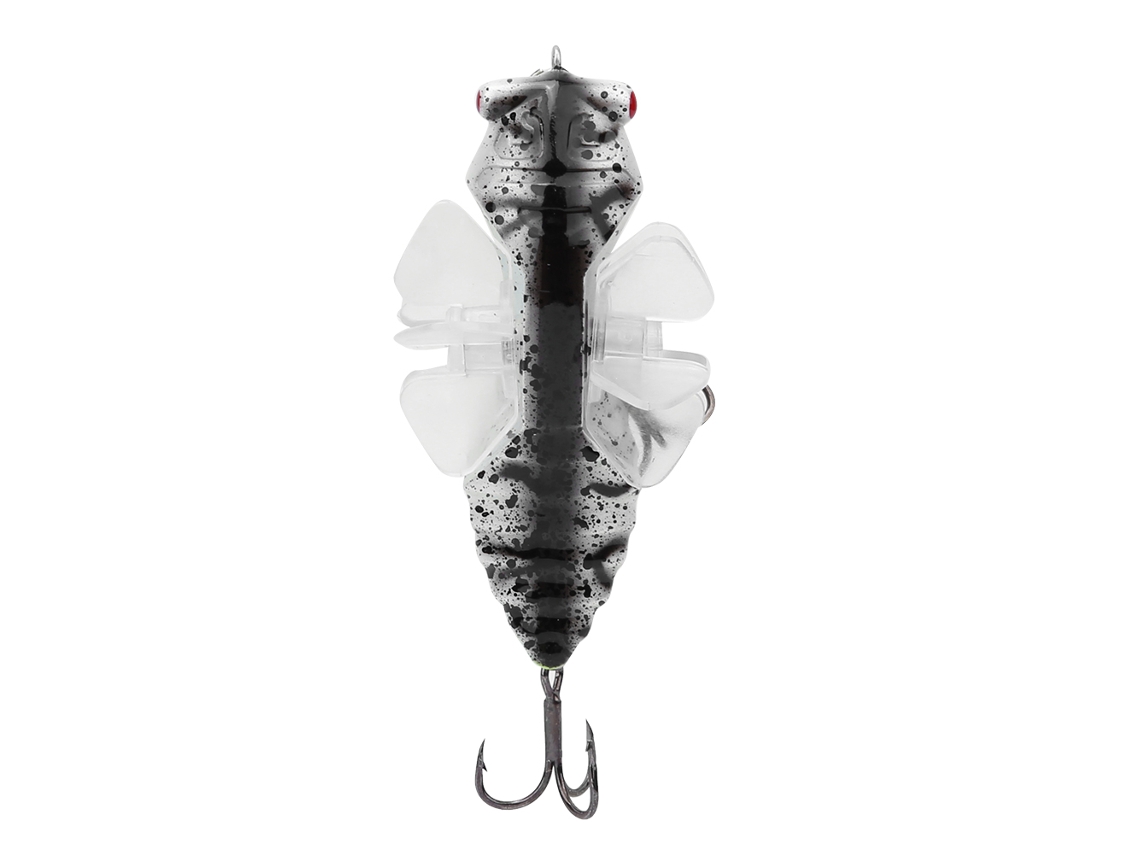Señuelo De Pesca Artificial Cicada Bionic Con Hélice Giratoria Y Anzuelo Triple De 7,5 Cm Y238-6