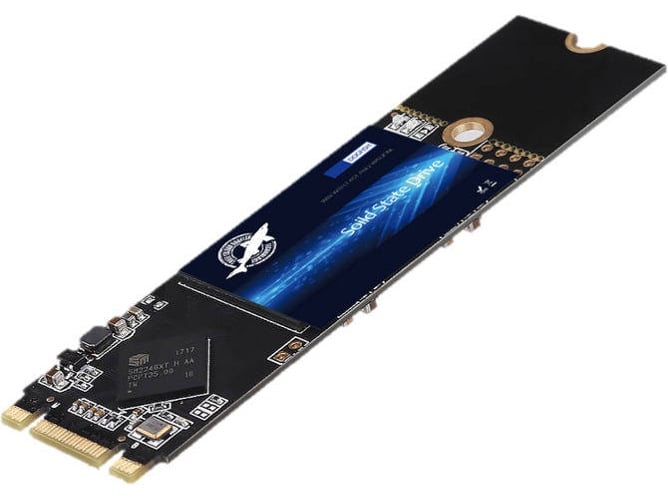 Disco SSD Interno DOGFISH M.2 2280 Blue 1TB 3D NAND SATA (1 TB - SATA III - M.2 - 6Gb/s)