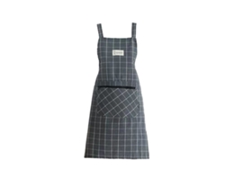 Delantal De Algodón Simple Para Adulto, Transpirable Con Correa Y Cintura Moderna, Moda Femenina Primavera Verano, Resistente Al Aceite