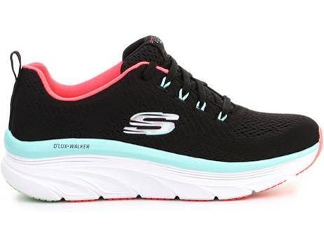 Zapatillas SKECHERS Dlux Walker Mujer (39.5 - Negro)