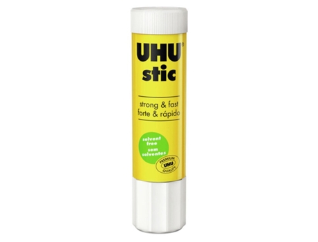 Barra de Pegamento UHU Libre de solventes y lavable (40g)